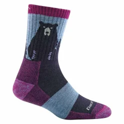 Women Darn Tough Womens Bear Town Micro Crew Socks