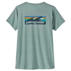 Women Patagonia Womens Capilene Cool Daily Graphic Shirt - Waters