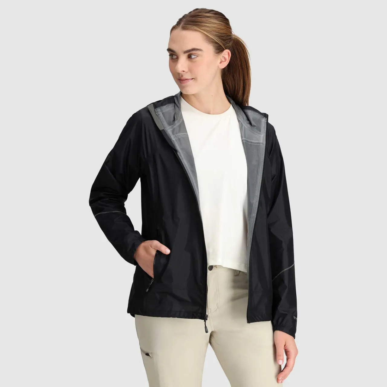 Women Outdoor Research Womens Helium Rain Jacket - Past Season