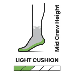 Women Smartwool Womens Hike Light Cushion Mid Crew Socks