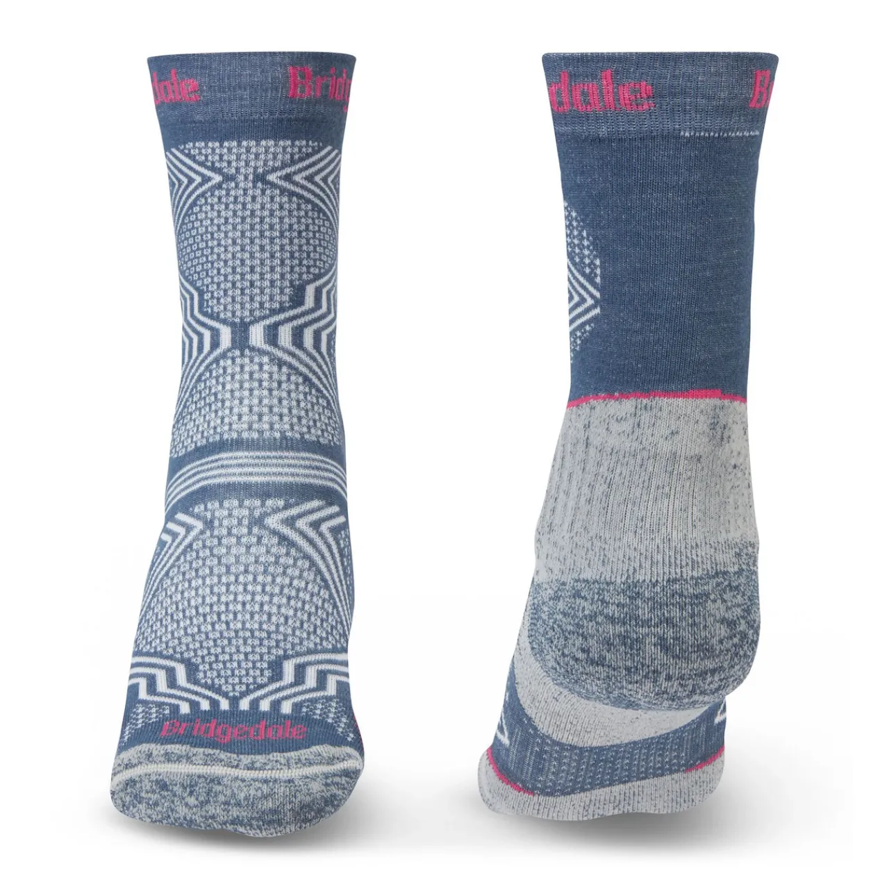 Women Bridgedale Womens HIKE Ultralight T2 Coolmax Performance Boot Socks