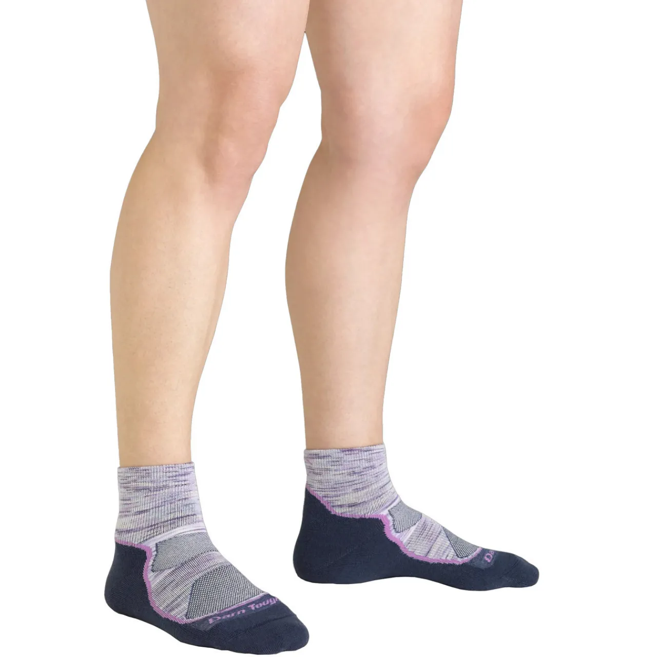 Women Darn Tough Womens Light Hiker 1/4 Socks