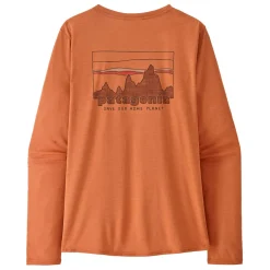 Women Patagonia Womens L/S Capilene Cool Daily Graphic Shirt
