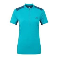 Women Mountain Equipment Womens Nava SS Zip Tee