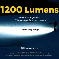 NEBO Zero Flashlight 1200